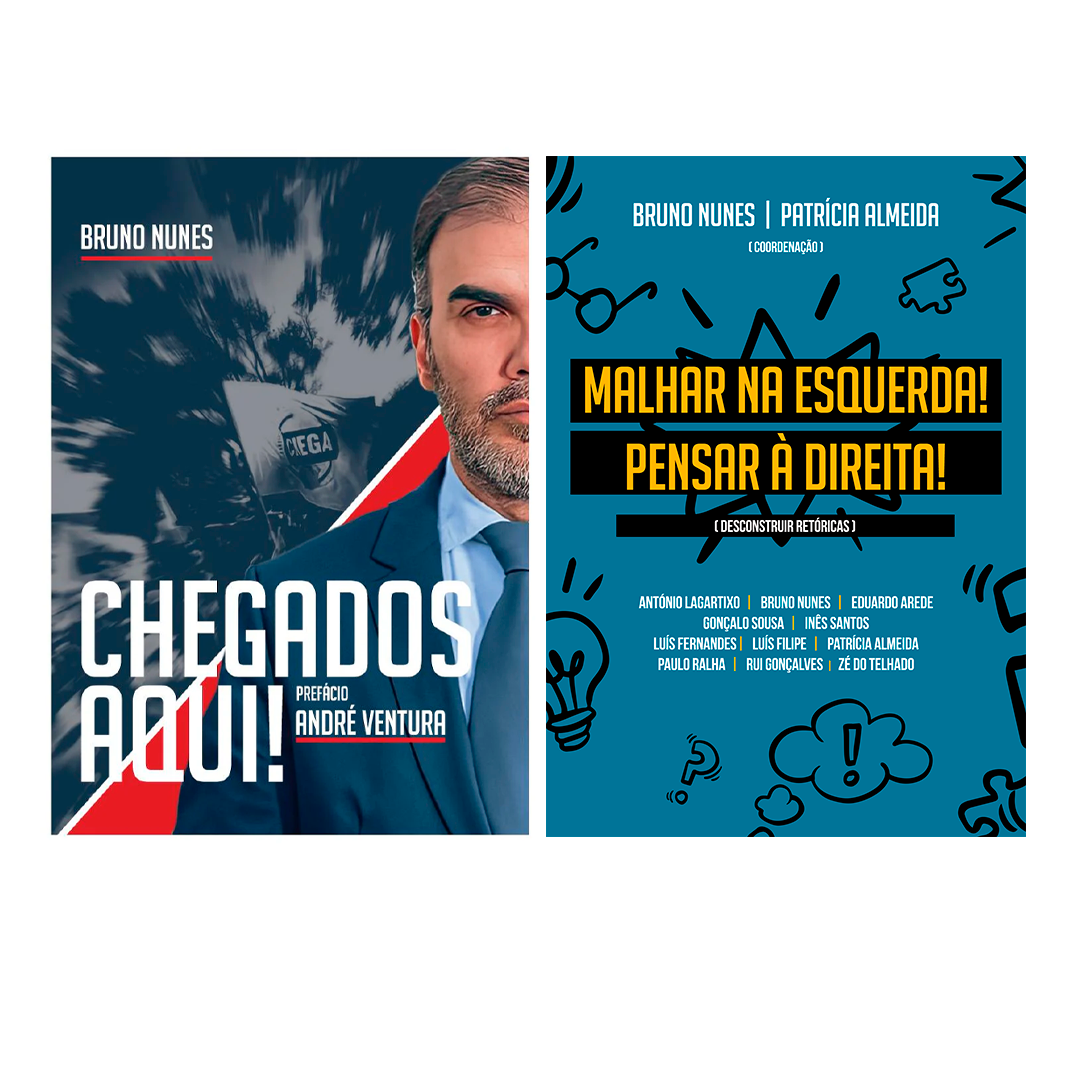 Pack - Livro Chegados Aqui + Livro Malhar na Esquerda