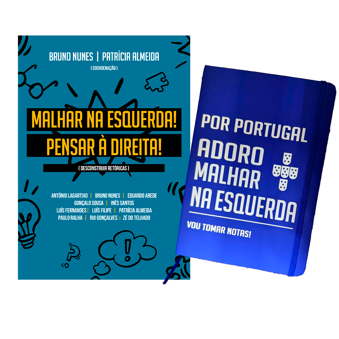 Pack - Livro Malhar na Esquerda + Bloco de Notas